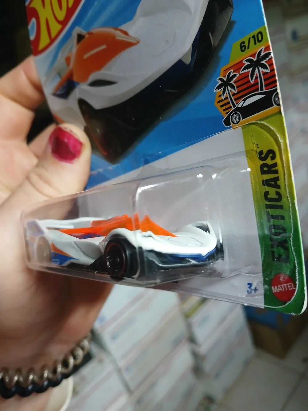 2026 Hot Wheels X-Cceleron (No. 75/250, 6/10) from the Exoticars mini collection